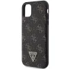 Original Case GUESS hardcase 4G Triangle Metal Logo GUHCN61PG4GPK iPhone 11 tok fekete - 4. kép