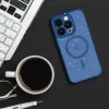 Tel Protect Mágneses Fröccsenés Átlátszatlan tok iPhone 11 Pro Max-hoz Sötétkék - 3. kép