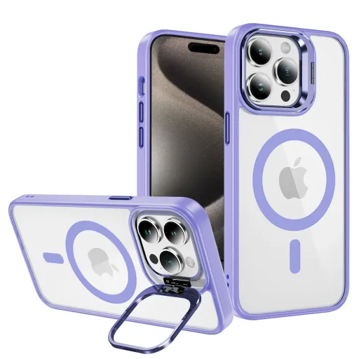 Tel Protect Kickstand Magsafe tok iPhone 11 világos lila Tel Protect Kickstand Magsafe tok iPhone 11 világos lila