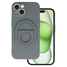 Tel Protect Magnetic Elipse tok iPhone 15 szürke