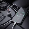 Borofone Autós töltő BZ15 Auspicious - 2xUSB - 2,4A USB Type C kábellel fehér - 4. kép