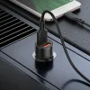 Borofone autós töltő BZ19 Wisdom - 2xUSB - 12W USB-Micro USB kábellel fekete - 1. kép