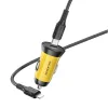 Borofone Autós töltő BZ26 Searcher - Típ. C - PD 30W 3A Type C - Lightning kábellel sárga - 0. kép