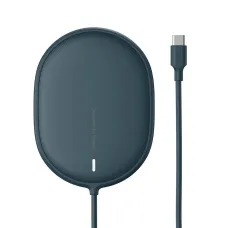 Baseus indukciós töltő LIGHT mágneses iPhone 12 Type C kábellel (WXQJ-03) Kék