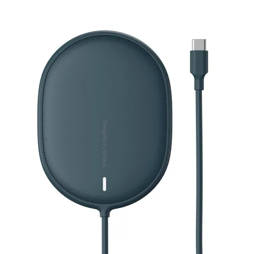Baseus indukciós töltő LIGHT mágneses iPhone 12 Type C kábellel (WXQJ-03) Kék