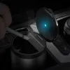 Baseus autós mini hamutartó LED világítással fekete - 1. kép