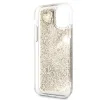 iPhone 11 Guess Liquid Glitter arany PC tok - 1. kép