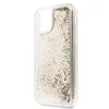 iPhone 11 Guess Liquid Glitter arany PC tok - 2. kép