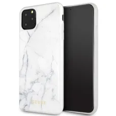 Guess iPhone 11 Pro Max tok fehér márvány mintázattal