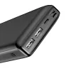 Baseus Mini JA power bank 30000 mAh USB / USB-C PD / micro USB / Lightning 3A fekete (PPJAN-C01) - 0. kép