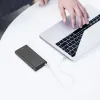 Baseus Mini JA power bank 30000 mAh USB / USB-C PD / micro USB / Lightning 3A fekete (PPJAN-C01) - 4. kép
