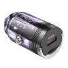 Borofone autós töltő BZ29 Ray - Type C - PD 30W 3A átlátszó-lila - 0. kép