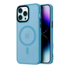 Fashion Case MagSafe tok iPhone 16 Pro Max - világoskék