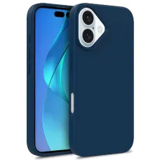 Többszínű Búza Tok iPhone 16-hoz - kék tok