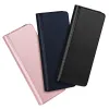 Samsung Galaxy Z Fold5 5G Dux Ducis Bril Wallet Flip Leather tok - Pink - 1. kép