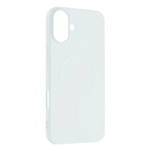 Liquid Silicone Case MagSafe iPhone 16 Pro tok - fehér