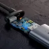 Baseus Adapter HUB - Type C to VGA + Type C PD - (CAHUB-O0G) sötétszürke - 4. kép