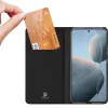 Dux Ducis Skin Pro tok Xiaomi Poco X6 Pro 5G / Redmi K70E készülékhez fliptok és kártyatartóval - fekete - 1. kép
