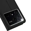 Dux Ducis Skin Pro tok Xiaomi Poco X6 Pro 5G / Redmi K70E készülékhez fliptok és kártyatartóval - fekete - 2. kép