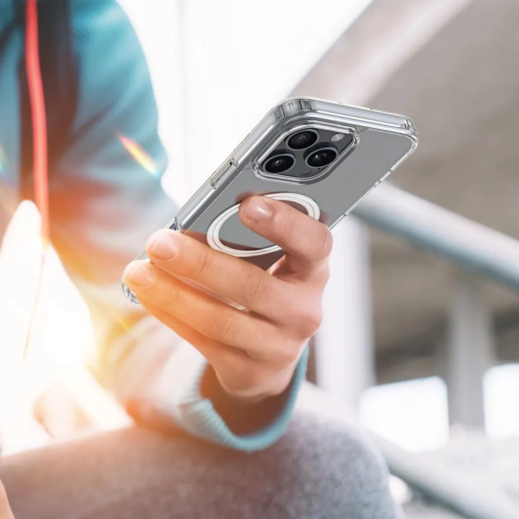 Dux Ducis Clin Mag tok MagSafe kompatibilitással iPhone 16 Pro - átlátszó - 12
