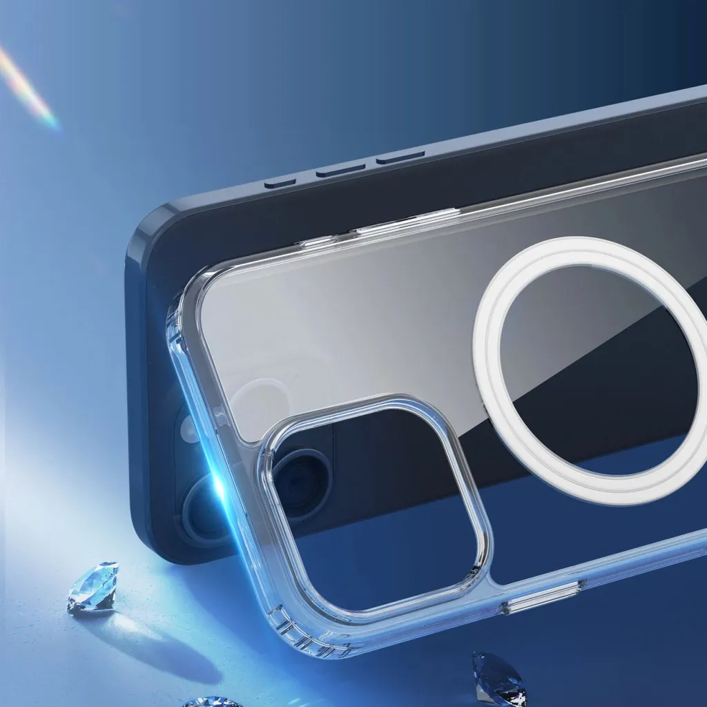 Dux Ducis Clin Mag tok MagSafe kompatibilitással iPhone 16 Pro - átlátszó - 7
