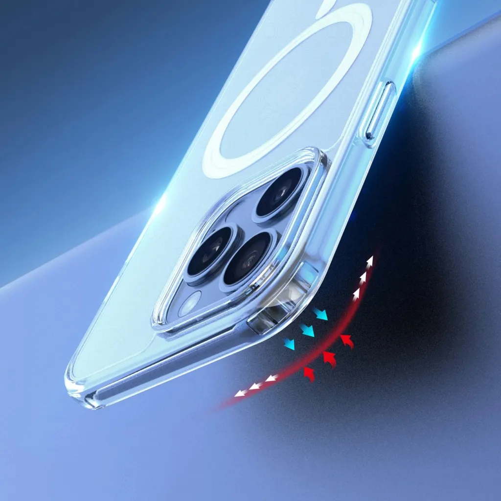 Dux Ducis Clin Mag tok MagSafe kompatibilitással iPhone 16 Pro - átlátszó - 9