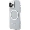 Guess Fém Kontúr Magsafe tok iPhone 12 / iPhone 12 Pro - ezüst - 0. kép