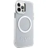 Guess Fém Kontúr Magsafe tok iPhone 12 / iPhone 12 Pro - ezüst - 2. kép