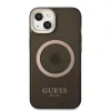 Guess Gold Outline Translucent MagSafe tok iPhone 13 - fekete - 1. kép