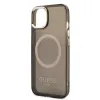 Guess Gold Outline Translucent MagSafe tok iPhone 13 - fekete - 4. kép