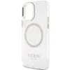 Guess Metal Outline Magsafe iPhone 12 / iPhone 12 Pro tok - arany - 4. kép