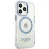 Guess Metal Outline MagSafe iPhone 13 Pro / iPhone 13 tok - kék - 2. kép