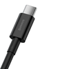 Baseus Superior USB - USB Type-C gyors töltés adatkábel 66 W (11 V / 6 A) Huawei SuperCharge SCP 1 m fekete (CATYS-01) - 1. kép