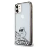 Karl Lagerfeld Liquid Glitter Choupette tok iPhone 11 - átlátszó - 0. kép