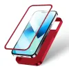 Joyroom 360 Full Case tok és üvegfólia iPhone 13-hoz piros (JR-BP927 piros) - 2. kép