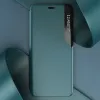 Eco Leather View Case elegáns fliptok kitámasztó funkcióval iPhone 13 Pro lila tok - 3. kép