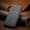 Magnet Fancy Case tok iPhone 14 Pro Max fliptok pénztárca funkcióval és állvánnyal fekete - 4. kép