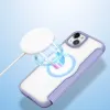 Dux Ducis Skin X Pro mágneses MagSafe fliptok iPhone 15 - Lila tok - 3. kép