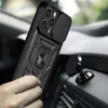 Hybrid Armor Camshield tok iPhone 14 Pro Max-hoz kamerafedéllel fekete - 1. kép