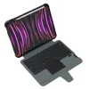 Nillkin Bumper Link Keyboard Case (Háttérvilágított Verzió) iPad 10.9 2022 tok Fekete - 1. kép