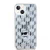 Karl Lagerfeld Monogram Choupette tok iPhone 15-höz - átlátszó - 1. kép