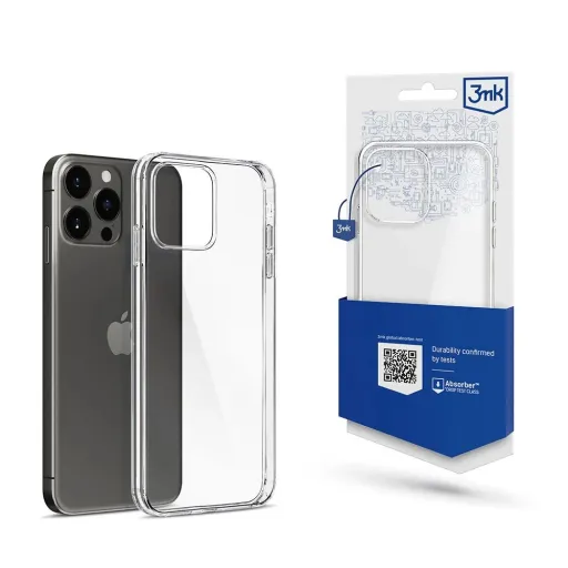Apple iPhone 15 Pro - 3mk Clear Case tok Apple iPhone 15 Pro - 3mk Clear Case tok