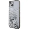 Karl Lagerfeld Liquid Glitter Choupette tok iPhone 15 Plus - átlátszó - 0. kép