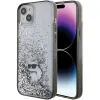  iPhone 15 Plus átlátszó Karl Lagerfeld Liquid Glitter Choupette tok thumbnail