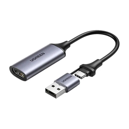 HDMI Rögzítőkártya / Grabber Ugreen CM489, 4K 60Hz, USB + USB-C