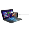 Dudao USB/ Type-C USB adat és töltőkábel 2.4A 2m fehér - 4. kép