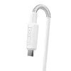 Dudao hálózati töltő adapter 5V/2.4A QC3.0  + micro USB fehér - 0. kép