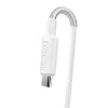 Dudao hálózati töltő adapter 5V/2.4A QC3.0 + USB Type-C fehér - 1. kép
