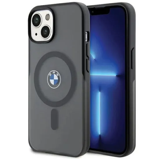 BMW IML Signature MagSafe tok iPhone 15 Plus / 14 Plus - fekete