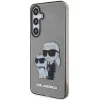 Karl Lagerfeld KLHCS24MHNKCTGK S24+ S926 fekete/fekete hardcase Glitter Karl&Choupette tok - 0. kép